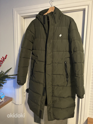 Superdry mantel, suurus S/M avar.