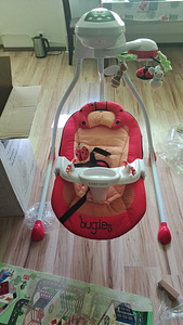 Caretero Bugies punane VOODI-KIIK (1 foto / 3)
