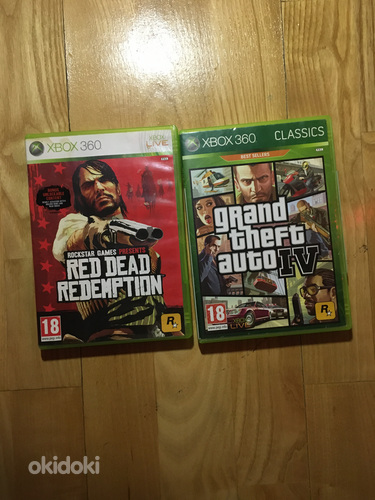 Read dead redemption, Gta 4 XBOX 360