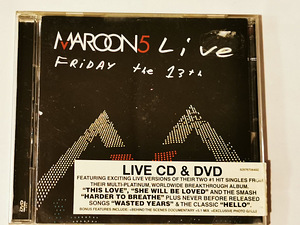 Maroon 5 Live - Friday The 13th - DVD + CD (1 foto / 1)