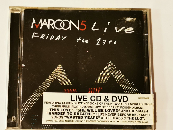 Maroon 5 Live - Friday The 13th - DVD + CD