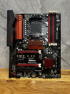 ASROCK 970A-G/3.1 DDR3 AMD AM3 EMAPLAAT (2 foto / 3)