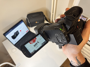 Canon Legria HF G70 4K UHD videokaamera (3 foto / 5)