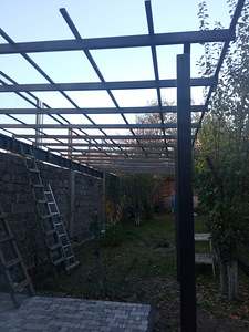 Եռակցում, զոդում, ճաղավանդակներ, դարպասներ, տանիք, դռներ (9 լուսանկար / 10)