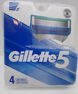 Gillette 5 (Fusion) գլխիկներ, 4 հատիկ, ներմուծված ԱՄՆ ից