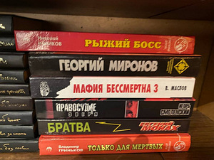 Книги, детективы, боевики - 3 (10 фото из 10)