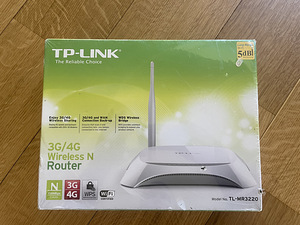 TP- Link UUS ruuter 3G/4G wireless