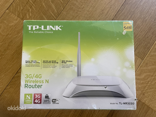 TP-Link НОВЫЙ роутер 3G/4G беспроводной (фото #1)