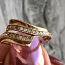 Новое золотое кольцо с 28 бриллиантами 17,0 проба 585 (фото #2)