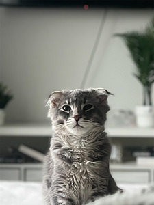 Scottish fold x maine coon kissanpenttu