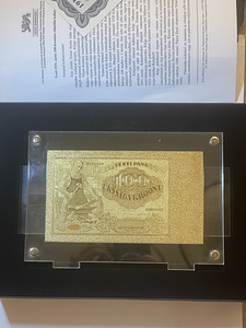 1395.aasta 100- Kroonise rahatahe kullatud (3 foto / 5)