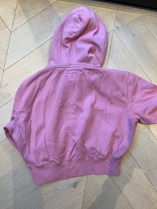 Roosa Tommy Jeans kapuutsiga pusa, suurus S (3 foto / 3)