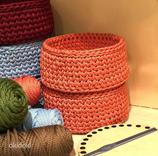 Հյուսված խաղալիքներ, զամբյուղներ (7)