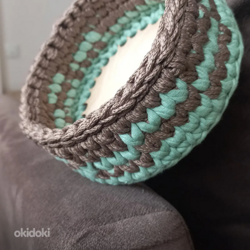 Трикотажные корзинки любых размеров и цветов