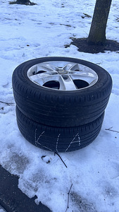Kia шины+диски 205/55 R16 (3 фото из 3)