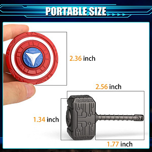 DIIL! Metallist 2-in1 fidget spinner "Hammer" / UUS! (5 foto / 9)