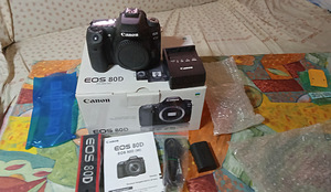 Canon EOS 80D Digital SLR Kit with EF-S 18-55mm f/3.5-5.6. (2 լուսանկար / 5)