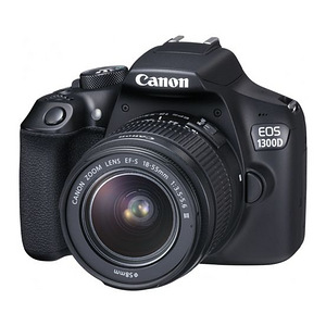Цифровая зеркальная камера Canon EOS 1300D с объективом 18-5 (1 фото из 2)