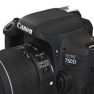 Canon EOS 750D SLR canon EF-S 18-55 мм f/3,5-5,6 IS Stm. (3 фото из 3)