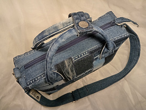 One-of-a-kind Boro-style handbag (6 foto / 10)