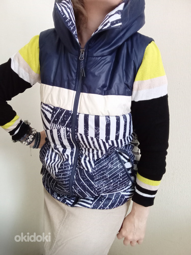Naiste tepitud kapuutsiga vest Stayer (Marine Collection), r.