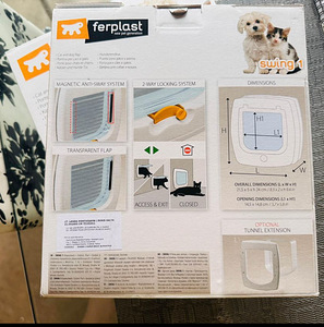 FERPLAST Swing 1 - ukseluuk / Pet door / Luuk (2 foto / 3)