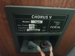 Focal Chorus 706V Speakers (2 foto / 2)