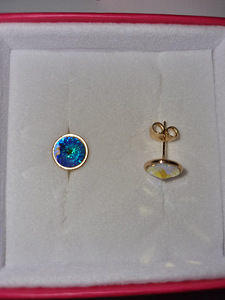 Серьги/kõrvarõngad swarovski (2 фото из 4)