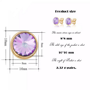 Серьги/kõrvarõngad swarovski (4 фото из 4)