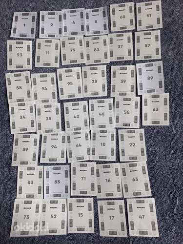 47 наклеек Maxima Lego.