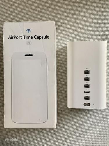 Wi-Fi-маршрутизатор Apple и жесткий диск AirPort Time Capsul (фото #1)