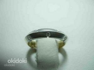 Kuld 585;4,11gr; teemandid 0,125ct+5 (1 foto / 1)