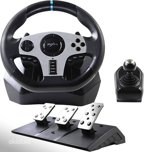 Рулевое колесо - PXN V9 Racing Wheel для ПК / PS3 / PS4 - Ру (2 из 2)
