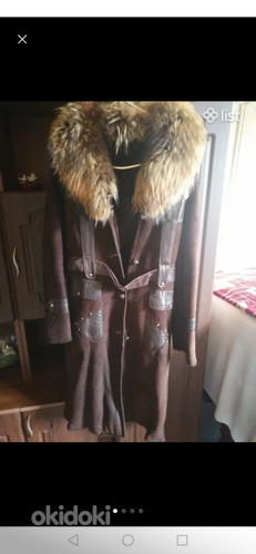 Зимняя шуба из натурального меха