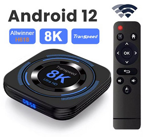TV BOX Transpeed Android 12 4GB/64GB 4K 8K HDR10 + dual WiFi (5 լուսանկար / 5)