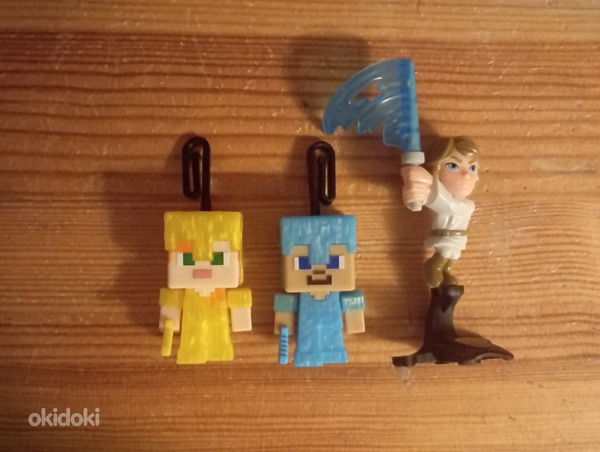 Отдаю фигурки из Kinder Joy Minecraft/Surprise Star Wars