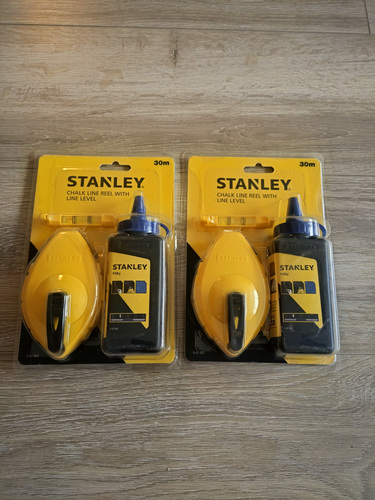 Stanley märkenöör 30 m kriidi ja loodi(tasemega) – uus