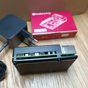 Raspberry PI5 8GB RAM, Alu-Case with fan, PSU (3 foto / 3)