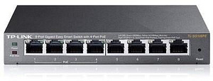 TL-SG108PE 8-Port Gigabit Easy Smart Switch with 4-Port PoE+ (2 foto / 3)