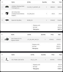 Fanatec Gran Turismo DD (2 foto / 2)
