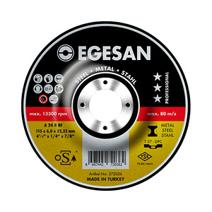 EGESAN lihvketas Pro Metal 125x6,0mm (2 foto / 2)
