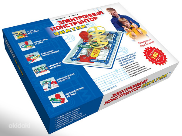 Էլեկտրոնային կոնստրուկտոր Զնատոկ 180 սխեմա