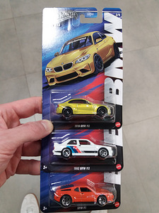Hot Wheels BMW M1, M2, M3
