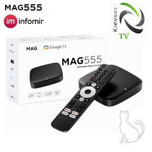 Infomir MAG 555 | оригінальний Android TV box від виробника