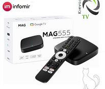 Infomir MAG555 original Android TV box from the manufacturer