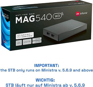 Infomir MAG 540w3 | оригінальний Linux TV box від виробника (4 фото з 8)