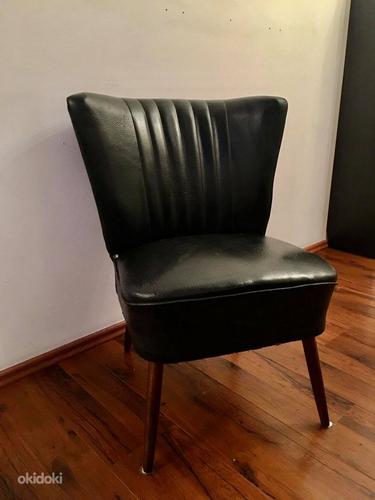 Стильное маленькое кресло / коктейльное кресло из Бельгии 1950 (фото #1)