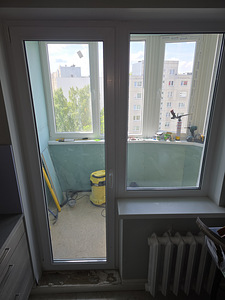 Pvc aken ja uks standart mõõduga (2 foto / 3)