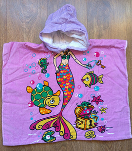 Детское полотенце с капюшоном