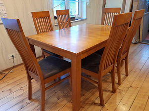 Pikendatav söögilauakomplekt (1 foto / 3)